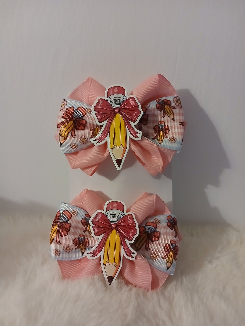 Hair Bows Set School